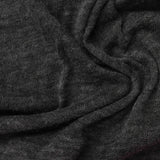 Dark Grey Marl Chunky Knit, Poly-Viscose, 130 gsm — photo 1