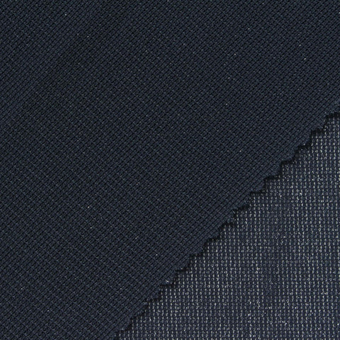Dark Blue Marl Warp Knit, Nylon