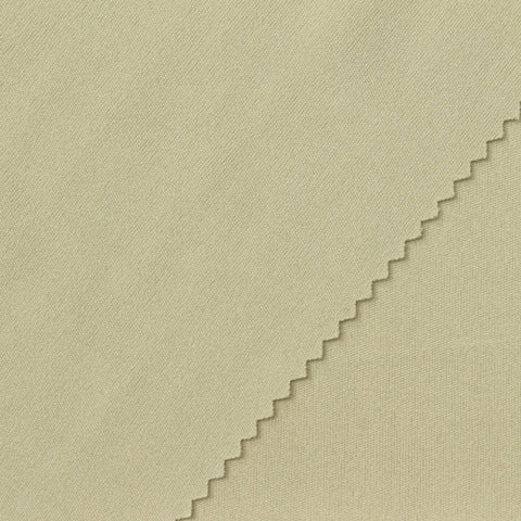 Polyester Stretch Sateen Fabric, 250 gsm, 165 cm — Khaki