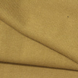 Polyester Cotton Stretch Rib Knit Fabric, 420 gsm, 120 cm — Khaki — photo 1