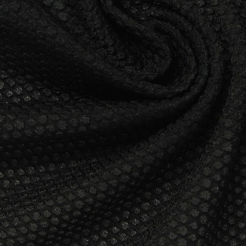 Black Dot Jacquard, Poly-Spandex