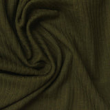Cotton Modal Stretch Rib Knit Fabric, 197 gsm, 146 cm — Green — photo 1