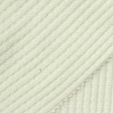 Brushed Viscose Metallic Stretch Waffle Knit Fabric, 260 gsm, 170 cm — White — photo 1
