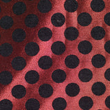 Black Dots Jacquard, Polyester, 275 gsm — photo 1