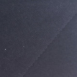Brushed Cotton Viscose Stretch Rib Knit Fabric, 300 gsm, 150 cm — Navy — photo 1