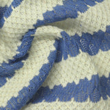 Blue Flecks Jersey Knit, Acrylic-Cotton — photo 1