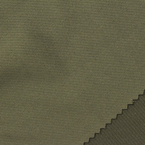 100% Polyester Interlock Knit Fabric, 280 gsm, 178 cm — Green