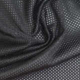 White Dots Mesh, Polyester, 110 gsm — photo 1