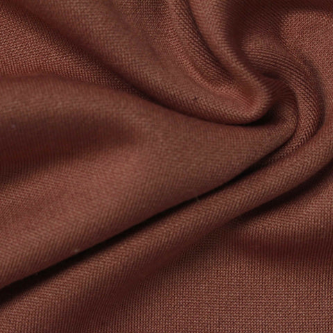Velvet Fabric, 222 gsm, 170 cm — Brown