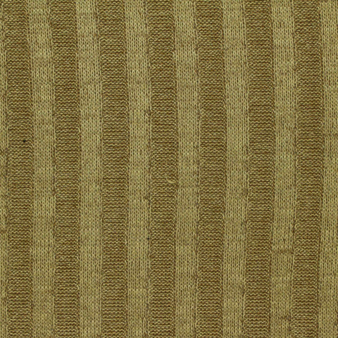 Viscose Polyester Stretch Rib Knit Fabric, 210 gsm, 158 cm — Brown