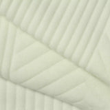 White Geometric-Line Jacquard, Polyester — photo 1