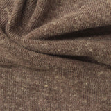 Brown Marl Jersey Knit, Poly-Cotton, 269 gsm — photo 1