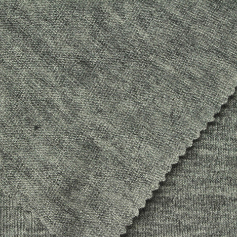 Heather Grey Marl Chunky Knit, Polyester, 300 gsm