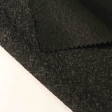 Jacquard Polyester Viscose Stretch Knit Fabric, 320 gsm, 160 cm — Black — photo 1