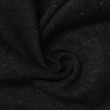Dark Grey Marl Interlock Knit, Cotton-Poly, 287 gsm — photo 1