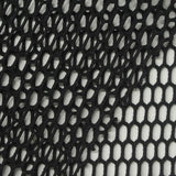 100% Polyester Mesh Fabric, 240 gsm, 150 cm — Black — photo 1