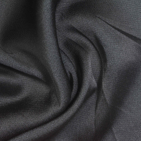 Dark Grey Marl Chiffon, Polyester, 100 gsm, 160 cm