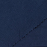 Cotton Polyester Piqué Knit Fabric, 250 gsm, 180 cm — Navy — photo 1