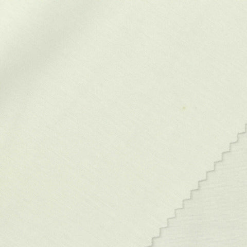 100% Cotton Interlock Knit Fabric, 165 gsm, 145 cm — White