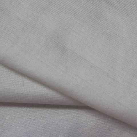 Viscose Nylon Stretch Interlock Knit Fabric, 285 gsm, 150 cm — Grey