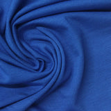 Polyester Viscose Stretch Jersey Knit Fabric, 180 gsm, 150 cm — Blue — photo 1