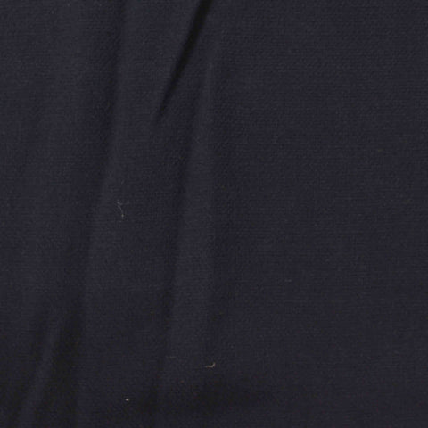 Polyester Viscose Stretch Ponte Knit Fabric, 269 gsm — Navy