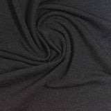 Tencel Lyocell Wool Stretch Jersey Knit Fabric, 140 gsm, 155 cm — Black, ref EF-263145 — photo 1