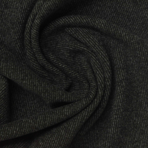 Dark Grey Marl Velvet, Polyester, 280 gsm