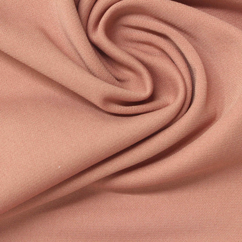 100% Polyester Interlock Knit Fabric, 200 gsm, 155 cm — Pink