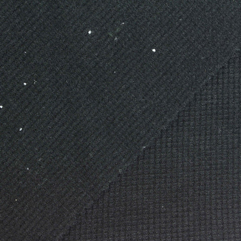 Polyester Stretch Waffle Knit Fabric, 260 gsm, 138 cm — Grey, ref EF-260501