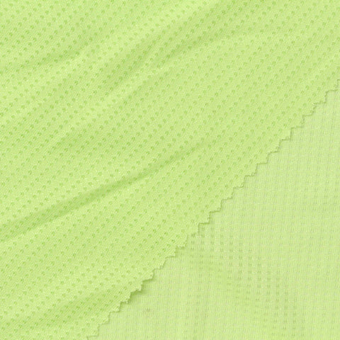 100% Polyester Mesh Fabric, 90 gsm, 157 cm — Green