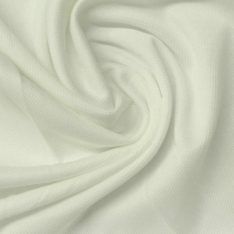 100% Polyester Piqué Knit Fabric, 180 gsm, 160 cm — Green