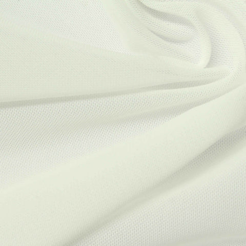 Polyester Stretch Mesh Fabric, 185 gsm, 165 cm — Beige