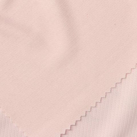 Polyester Stretch Knit Fabric, 210 gsm, 170 cm — Pink
