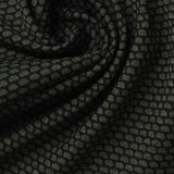 Dark Grey Textured-Honeycomb Jacquard, Polyester — photo 1
