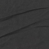 Polyester Stretch Milk Silk Knit Fabric, 200 gsm, 160 cm — Black — photo 1