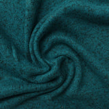 Teal Marl Jersey Knit, Viscose-Poly, 180 gsm — photo 1