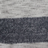 Navy Stripe Jersey Knit, Poly-Viscose, 200 gsm — photo 1
