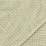 Jacquard Cotton Polyester Stretch Chunky Knit Fabric, 300 gsm, 150 cm — Beige — photo 1