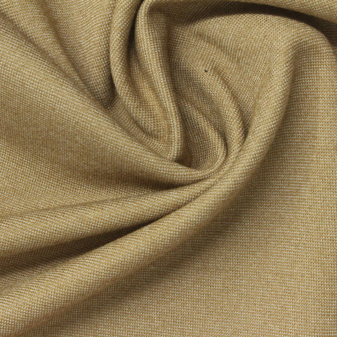Light Brown Marl Ponte Knit, Viscose-Poly