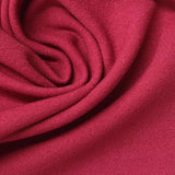 Polyester Stretch Scuba Knit Fabric, 280 gsm, 155 cm — Red — photo 1