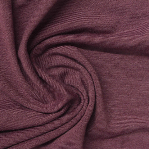 Polyester Stretch Jersey Knit Fabric, 200 gsm, 156 cm — Purple