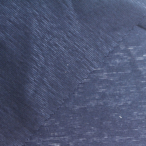 Blue Marl Woven, Linen