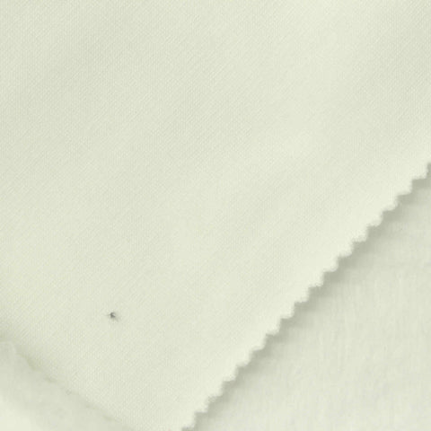 Off-White Velvet, Poly-Cotton