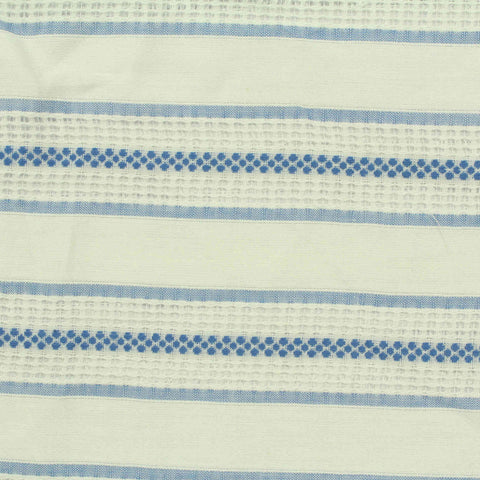 Blue Horizontal-Stripe Woven, Cotton, 80 gsm, 145 cm, ref EF-206515