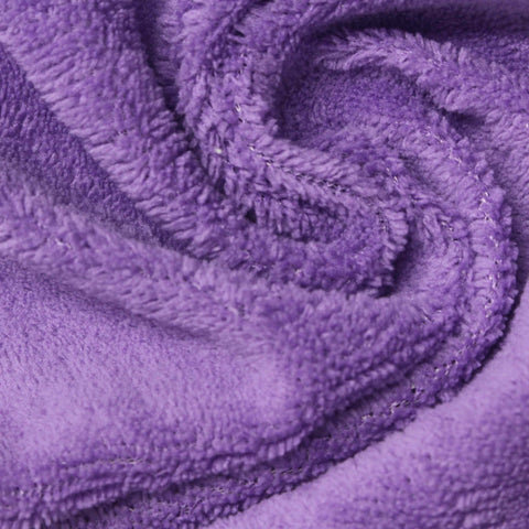 100% Polyester Fleece Fabric, 180 gsm, 160 cm — Purple, ref EF-253458