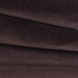Cotton Stretch Corduroy Fabric, 325 gsm — Brown — photo 1