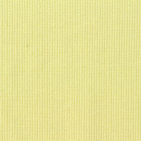 Cotton Stretch Rib Knit Fabric, 305 gsm, 120 cm — Yellow