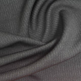 Polyester Stretch Rib Knit Fabric, 315 gsm, 174 cm — Grey — photo 1