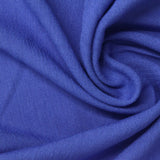 100% Viscose Crepe Fabric, 117 gsm, 150 cm — Blue — photo 1
